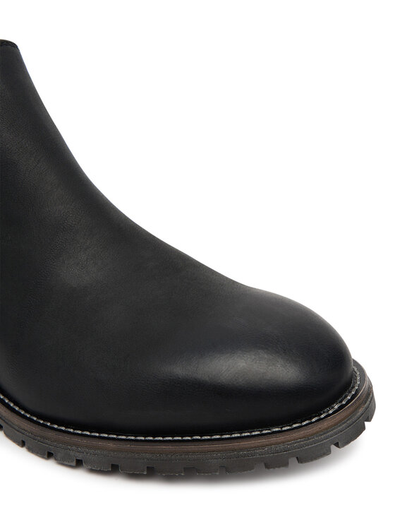 Bugatti Členková obuv s elastickým prvkom Bugatti 311-AOB31-3200 Čierna