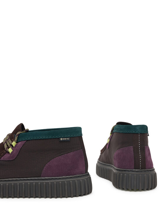 Clarks Туфлі Clarks Torhill Hi GTX GORE-TEX 26327980 Коричневий
