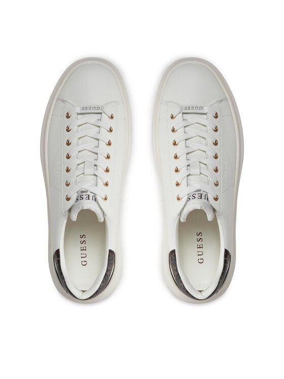 Guess Снікерcи Guess Elba FMPVIB LEA12 Білий