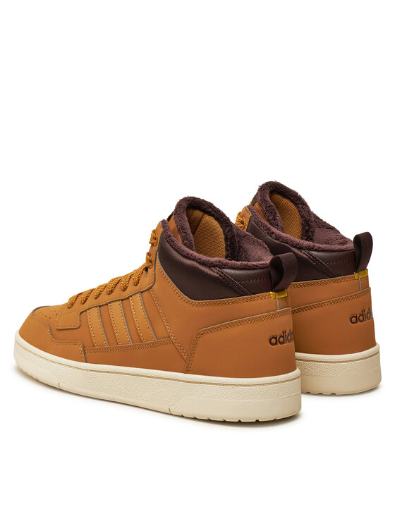 adidas Snīkeri adidas Rapid Court Mid Winterized JR0171 Brūns