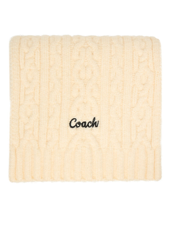 Coach Шарф Coach CCL89 Кремовий