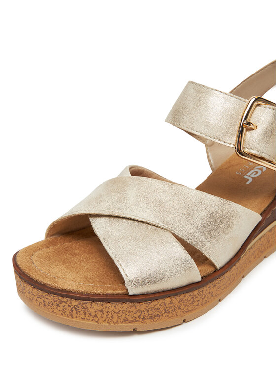 Rieker Basutės Rieker 63795-60 Smėlio