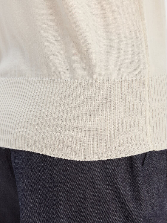 Luisa Spagnoli Luisa Spagnoli Polo Miconia 100295 Écru Regular Fit