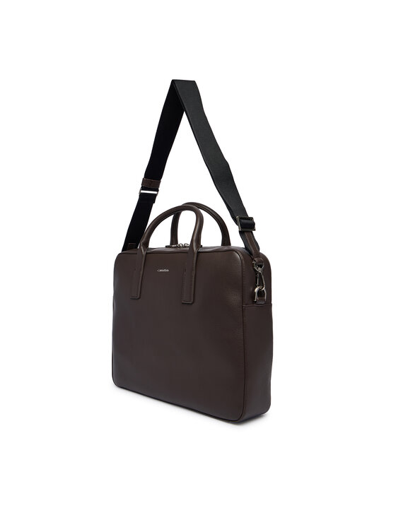 Calvin Klein Laptoptáska Calvin Klein Raised Commuter LV04D3157G Barna