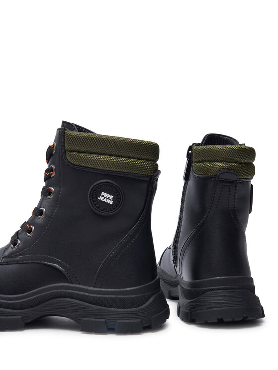 Pepe Jeans Черевики Pepe Jeans PBS50107 Чорний