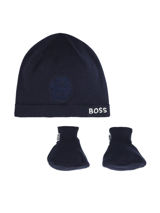 BOSS Набір шапка і шкарпетки BOSS J51633 Cиній