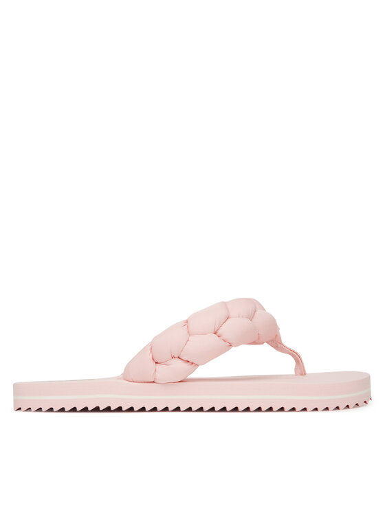 Tommy Jeans Japonke Tommy Jeans Braided Thong Beach Sandal EN0EN02877 Roza