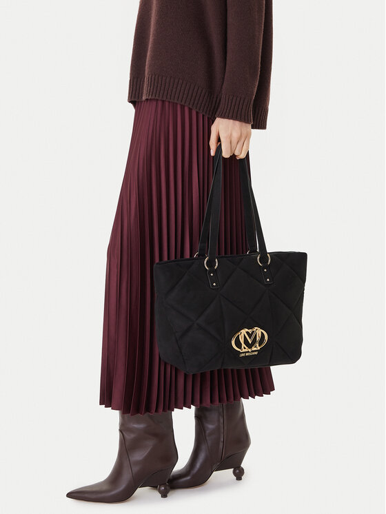 LOVE MOSCHINO Torbica LOVE MOSCHINO JC4312PP0NKE0000 Crna