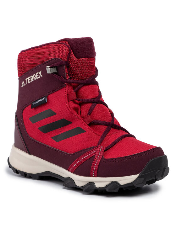 adidas Trekingová obuv adidas Terrex Snow Cp Cw K G26588 Červená