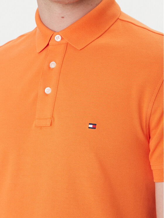 Tommy Hilfiger Tommy Hilfiger Polo 1985 MW0MW17771 Naranja Slim Fit