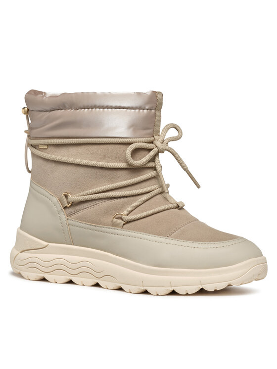 Geox Škornji za sneg Geox D Spherica 4X4 B Abx D4626A 08522 C6738 Siva