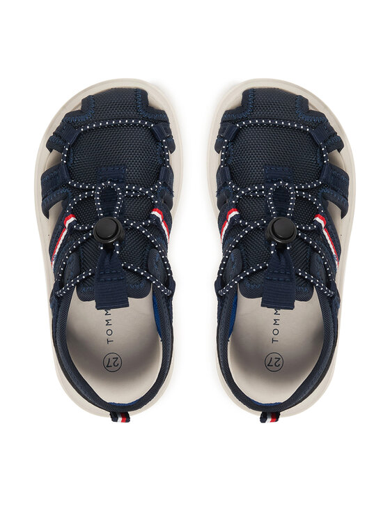Tommy Hilfiger Sandales Tommy Hilfiger T1B2-34385-1591 Tumši zils
