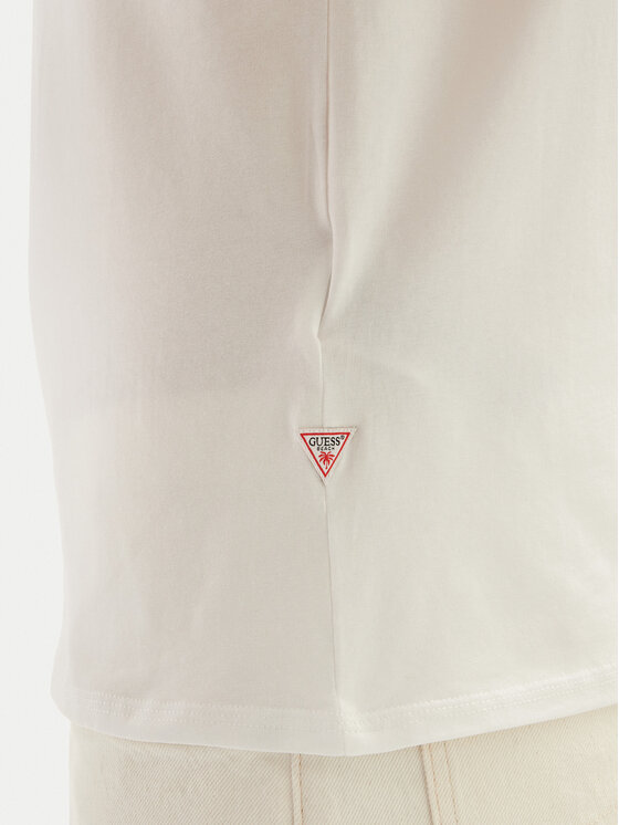 Guess Guess Футболка F6GI09 J1314 Білий Slim Fit