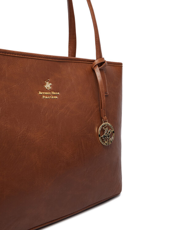 Beverly Hills Polo Club Kabelka Beverly Hills Polo Club CEO-BHPC-L-013-10 Hnědá