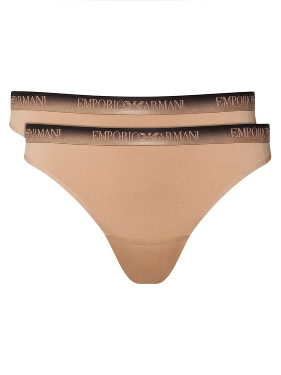 Emporio Armani Underwear Emporio Armani Underwear Brazilinių kelnaičių komplektas EW000402 AF25572 U4134 Smėlio
