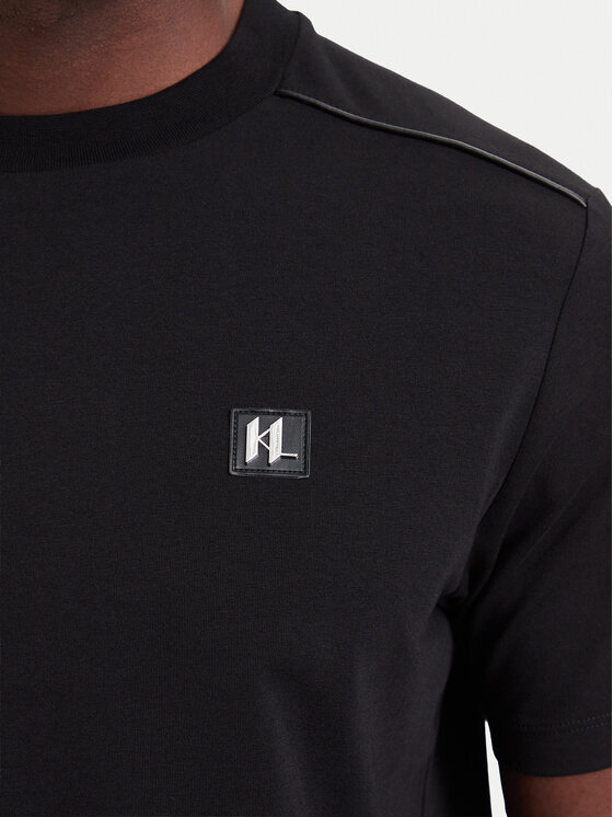 KARL LAGERFELD KARL LAGERFELD Camiseta 755044 564235 Negro Regular Fit