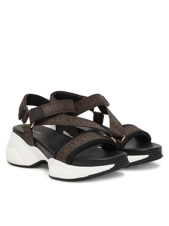 MICHAEL Michael Kors Босоніжки MICHAEL Michael Kors Bowie Sandal 43S6BWFA1B Коричневий