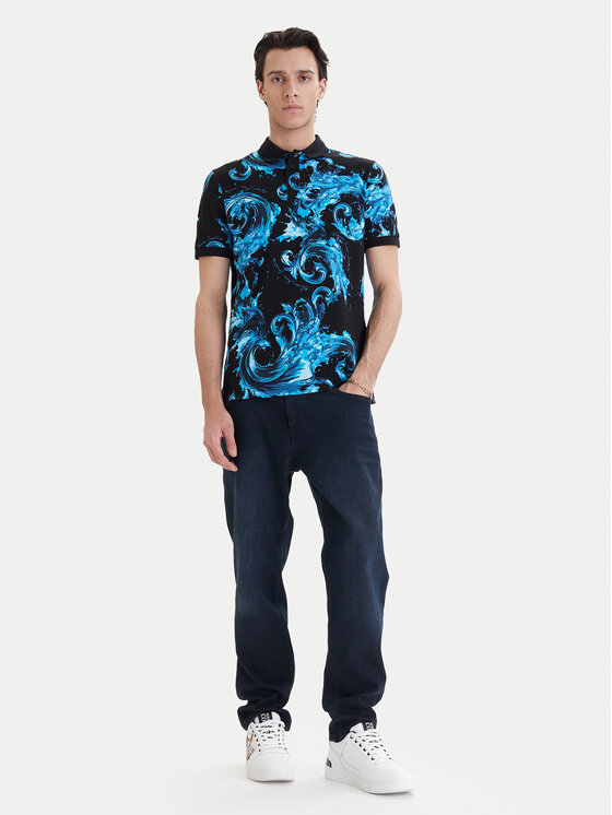 Versace Jeans Couture Versace Jeans Couture Polo 80GAG6S0 JS549 Azul Regular Fit