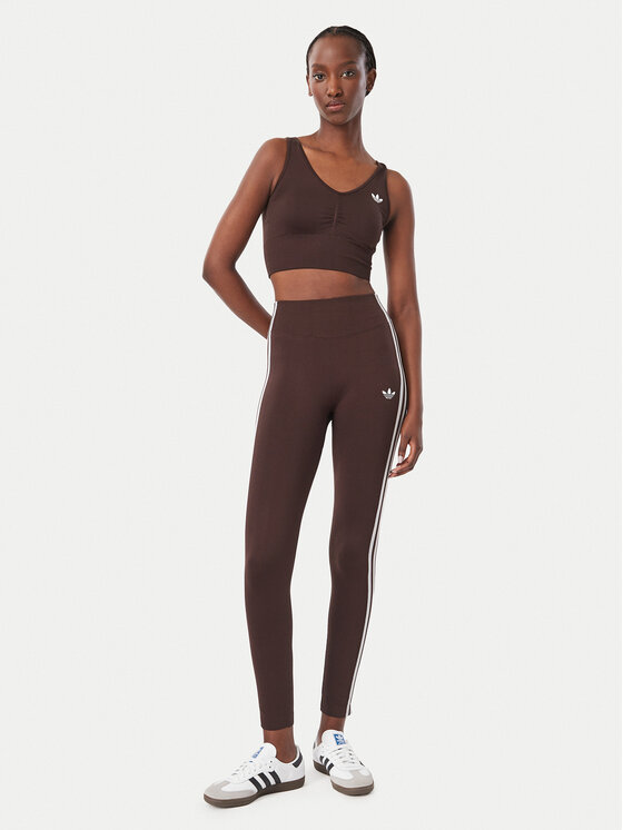 adidas adidas Αθλητικό σουτιέν Essentials Seamless Bralette IA4524 Καφέ Regular Fit