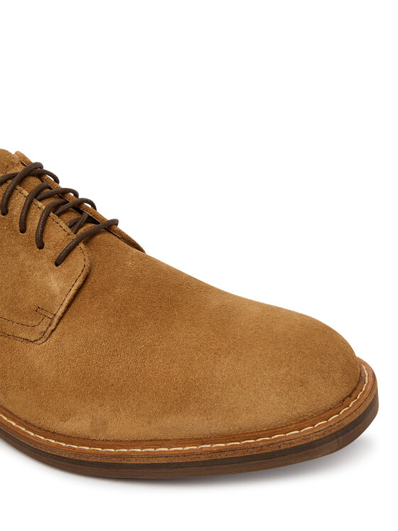 Clarks Туфлі Clarks Aldwin Lace 26186448 Коричневий