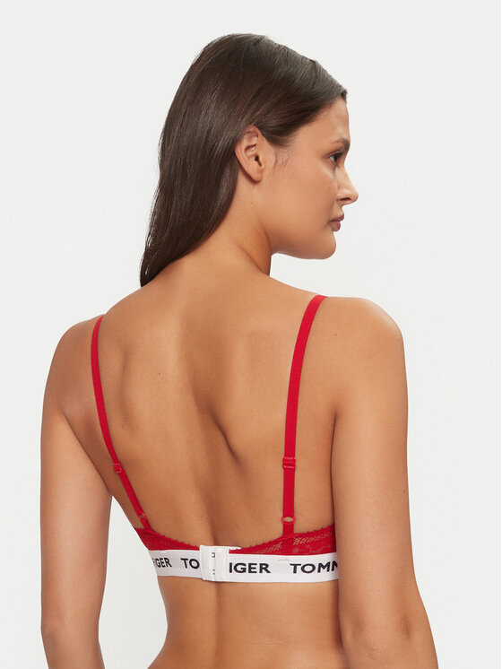 Tommy Hilfiger Tommy Hilfiger Grudnjak brallete UW0UW05610 Crvena