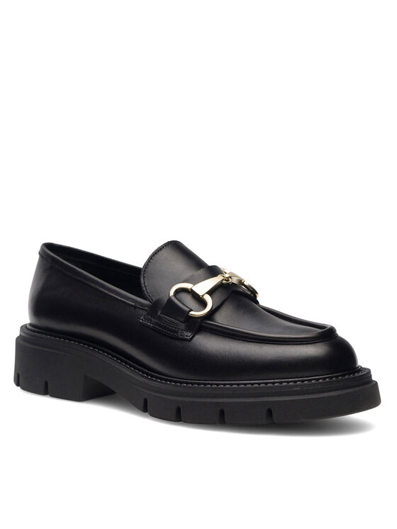 GINO ROSSI Loafers Gino Rossi GRACE-I23-26370PE Čierna