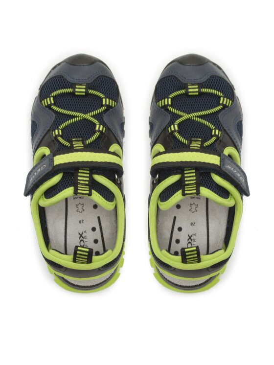 Geox Sandali Geox J Sandal Dynomix Boy J35GHA014MEC0749 S Blu scuro