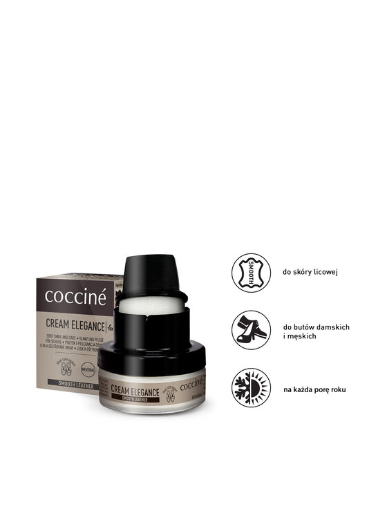 Coccine Крем для взуття Coccine Cream Elegance 55/26/50/14/A/V7 Коричневий