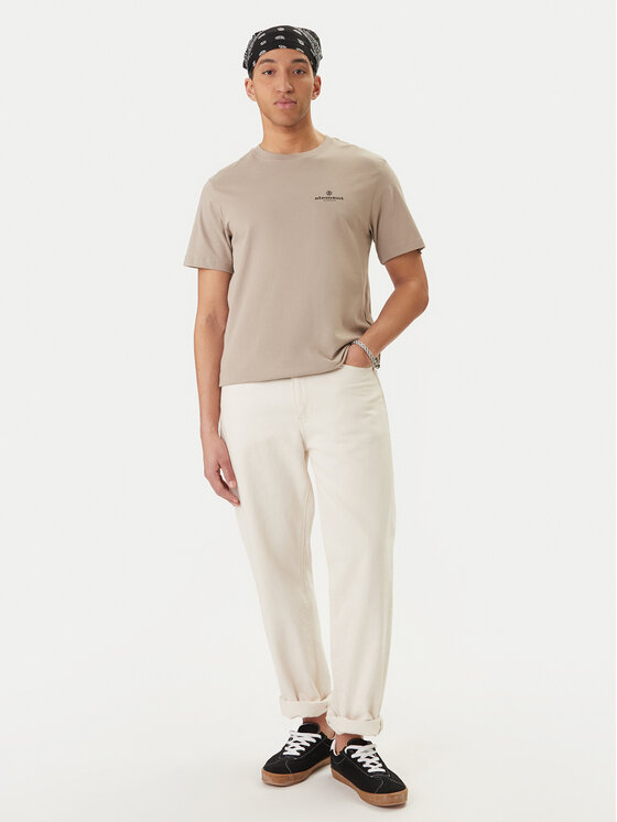 Element Element Camiseta Bigfoot Walking ELYZT00584 Beis Regular Fit