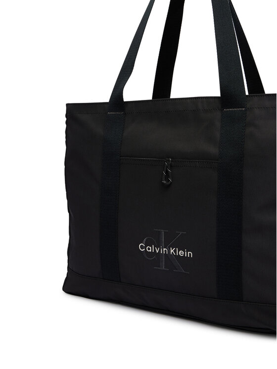 Calvin Klein Ročna torba Calvin Klein LV04D3528G Črna