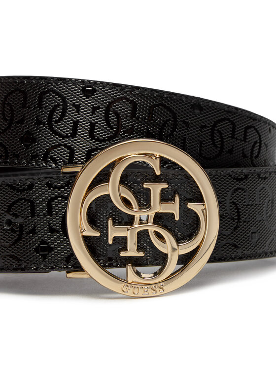 Guess Dámsky opasok Guess Yarmilla (GG) Belts BW9144 P4335 Čierna
