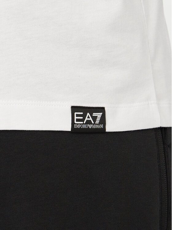 EA7 Emporio Armani EA7 Emporio Armani Camiseta 7M002128 AF12503 U0002 Blanco Regular Fit