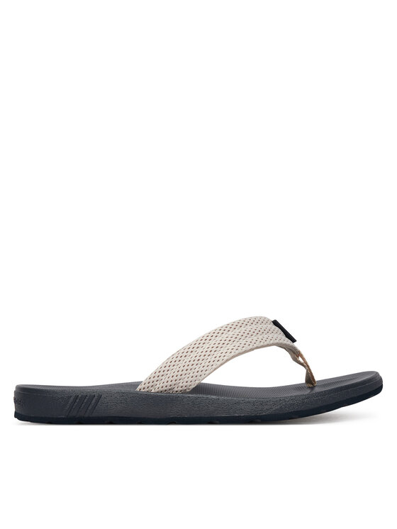 Tommy Hilfiger Šlepetės per pirštą Tommy Hilfiger Molded Padded Hilfiger B Sandal FM0FM05901 Pilka