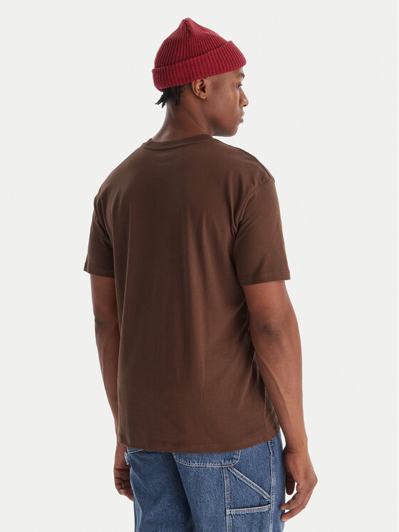 Billabong Billabong Camiseta Arch Crew SS EBYKT00100 Marrón Regular Fit