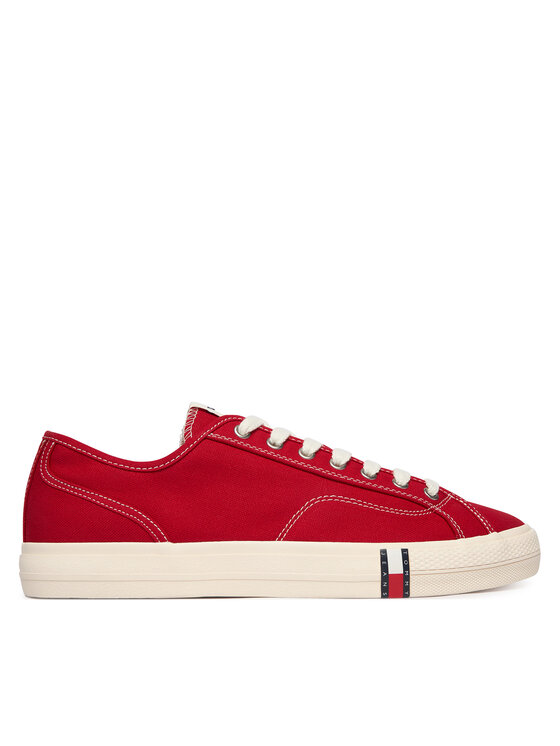 Tommy Jeans Zapatillas de tenis Tommy Jeans Archive Vulc Y2K EM0EM01674 Rojo