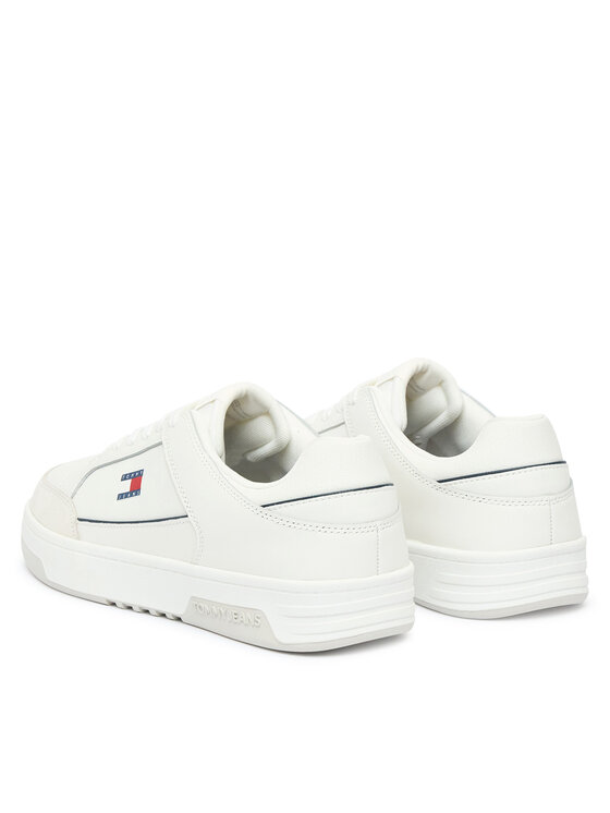 Tommy Jeans Snīkeri Tommy Jeans Basket EM0EM01792 Balts