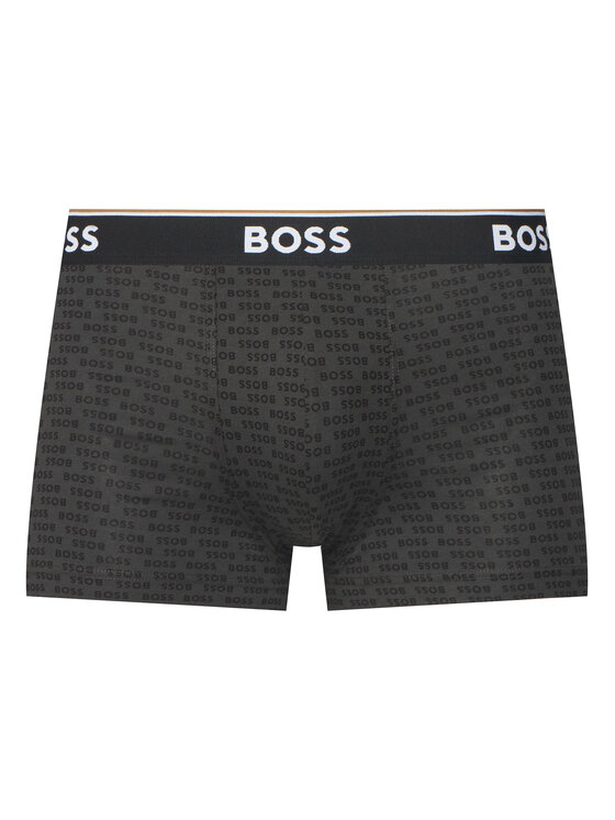 BOSS BOSS Conjunto de calzoncillos boxer Trunk 3P Power Desig 50554443 Gris