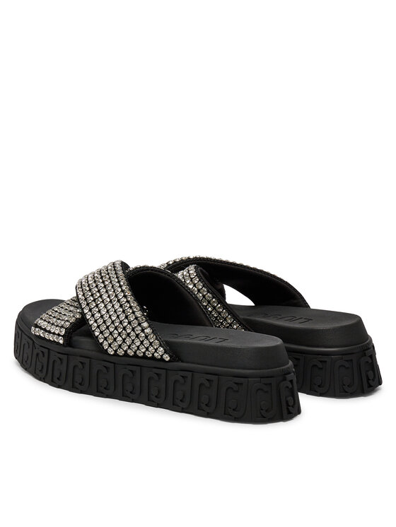 Liu Jo Шльопанці Liu Jo Lovely Sandal 02 BA4133 TX421 Чорний