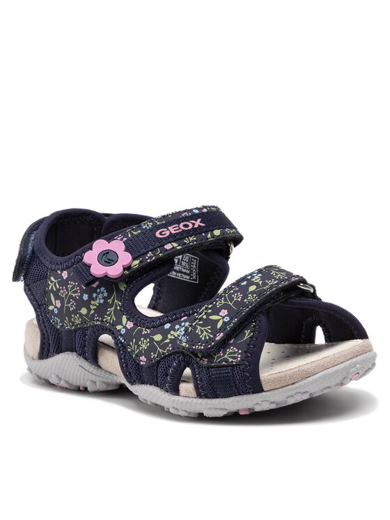 Sandały Geox J S.Roxanne C J92D9C 014CE C4021 S Granatowy | Eobuwie.com.pl