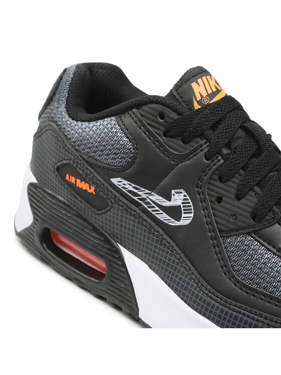 Nike Сникърси Nike Air Max 90 Mesh Gs DR0172 001 Черен