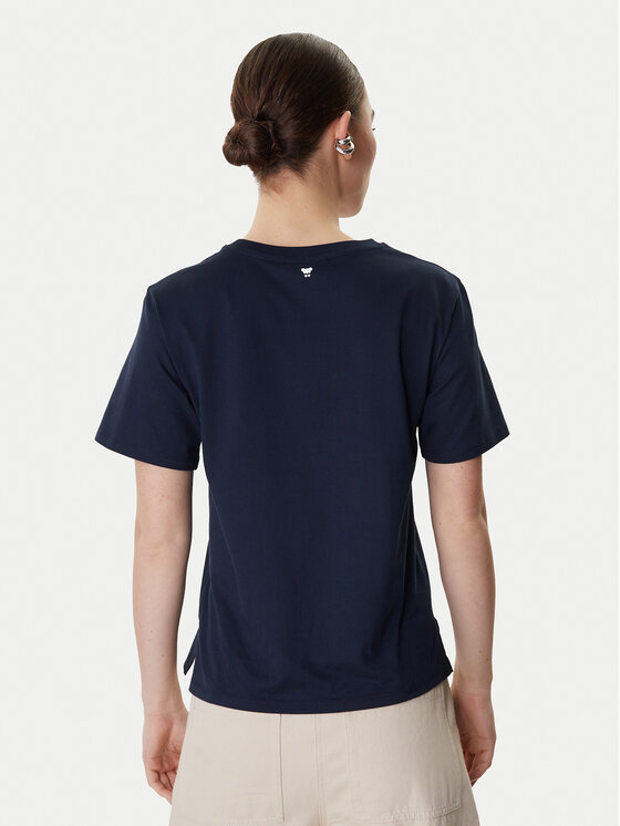 Weekend Max Mara Weekend Max Mara Camiseta Tenue 2615971051 Azul marino Regular Fit