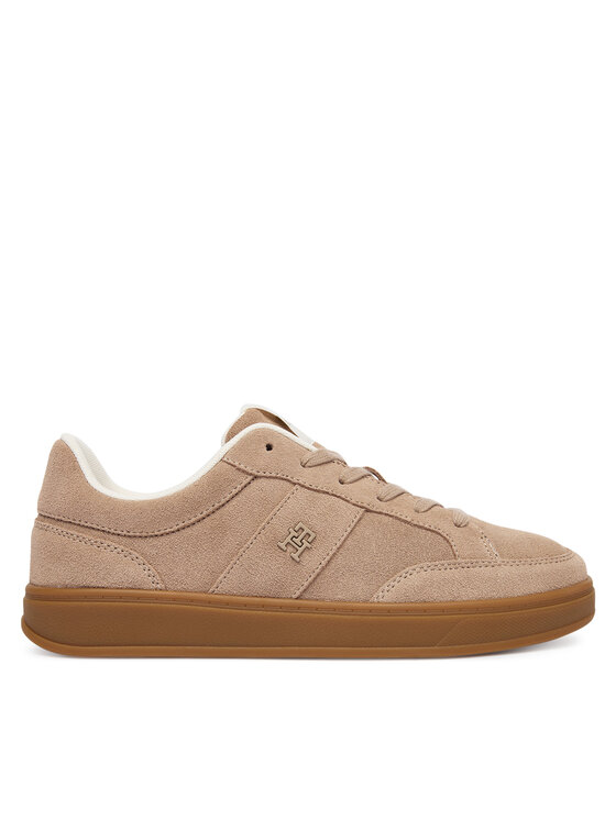 Tommy Hilfiger Superge Tommy Hilfiger Th Heritage Court Sneaker Suede FW0FW09266 Bež