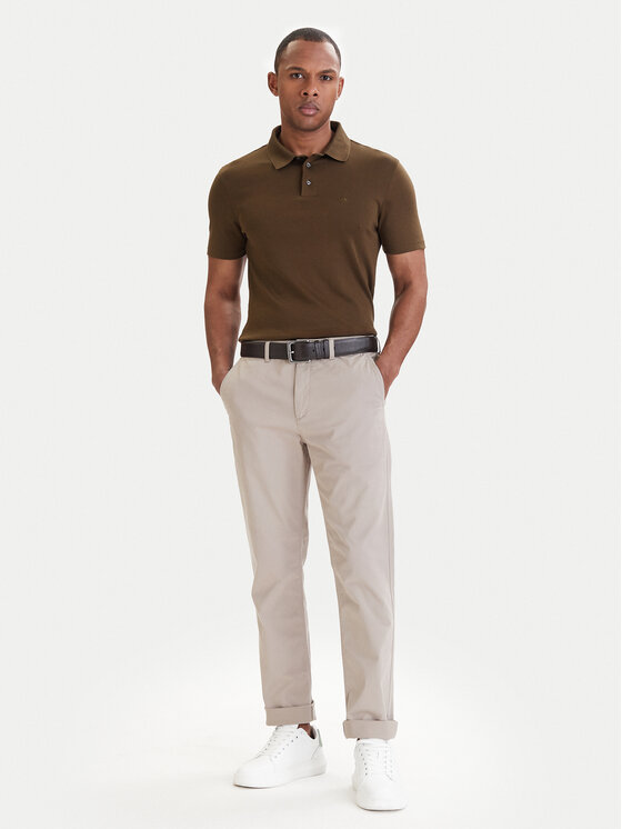 Calvin Klein Calvin Klein Polo LV04LB276G Verde Regular Fit