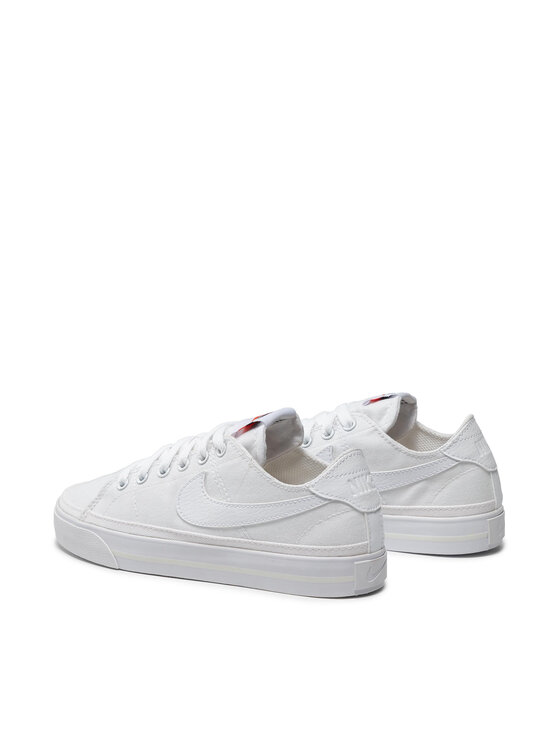 Nike Sportcipők Nike Court Legacy Cnvs CZ0294 100 Fehér