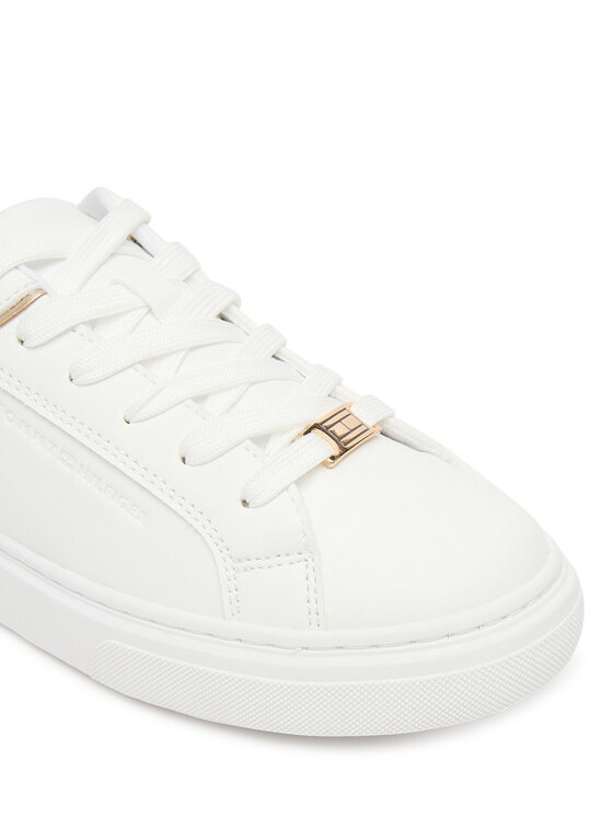 Tommy Hilfiger Tenisice Tommy Hilfiger Low Cut Lace Up Sneaker T3A9-33982-1355 D Bijela