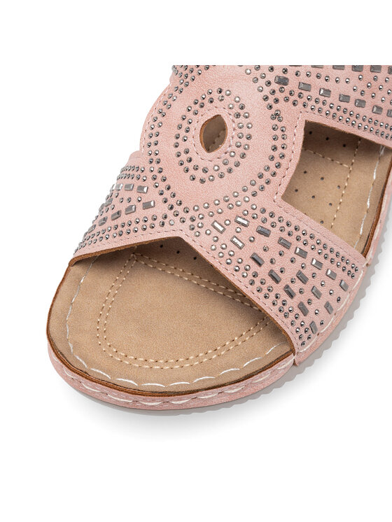 Clara Barson Šľapky Clara Barson WYL05010-30 Ružová