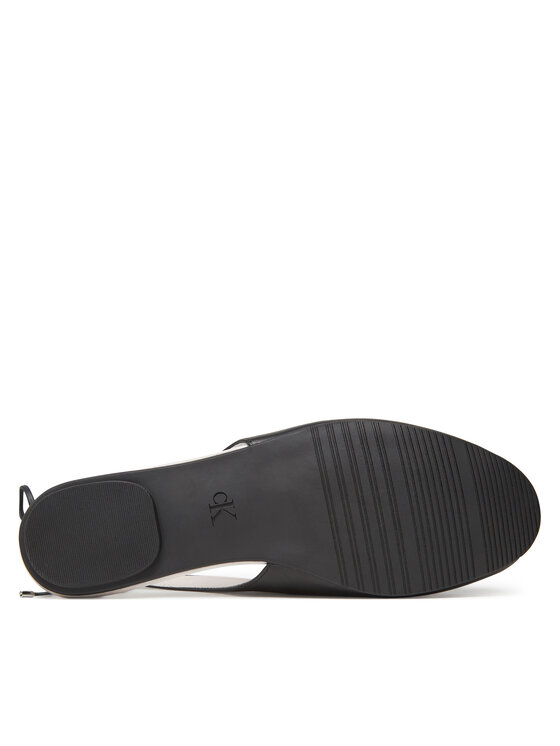 Calvin Klein Balerīnas Calvin Klein Ballerina Sling Back Lth HW0HW02655 Melns