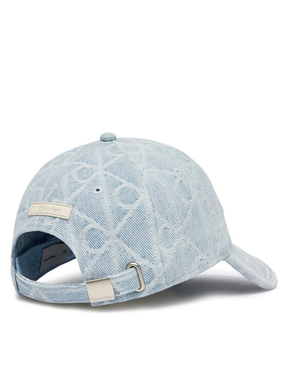 Calvin Klein Šilterica Calvin Klein Aop Jacquard Denim Bb Cap LV04F5069G Plava