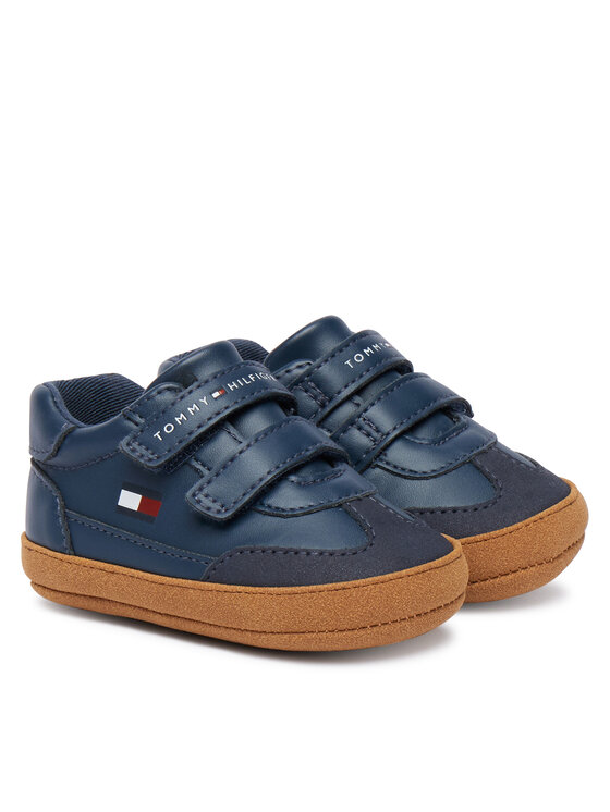 Tommy Hilfiger Krabbelschuhe Tommy Hilfiger T0B9-35210-1755800 Dunkelblau