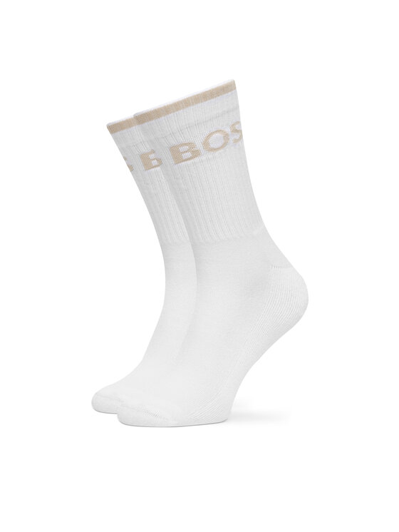 BOSS Ilgos kojinės BOSS 50510168 Balta